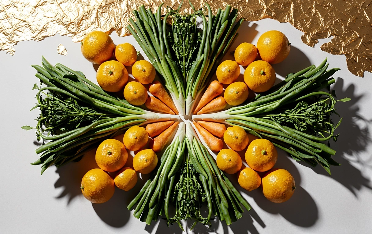 Frische gesunde Ernährung